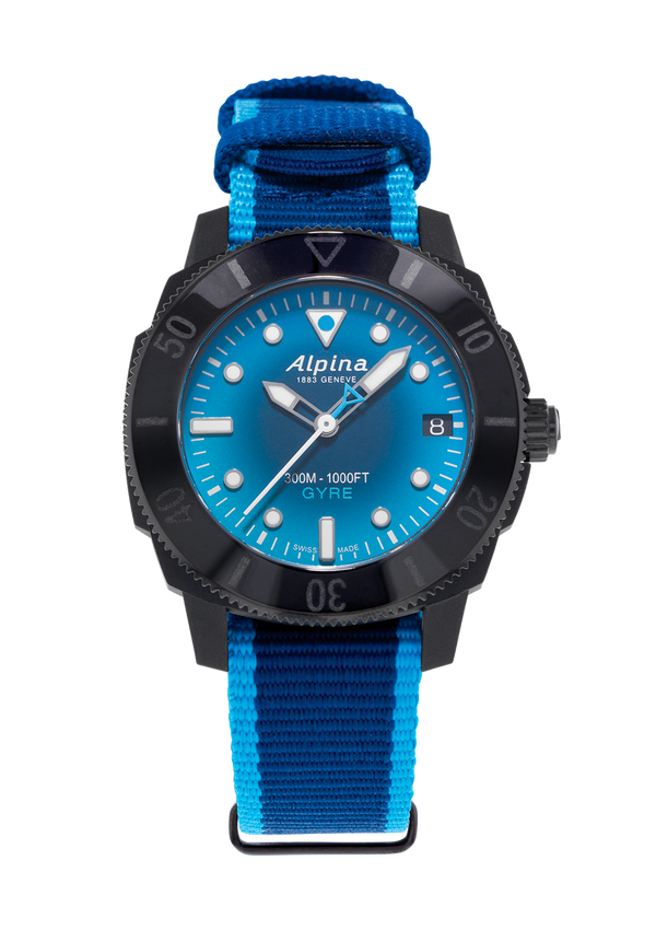 Seastrong Diver Comtesse  Gyre Automatic <BR> SMOKED BLUE